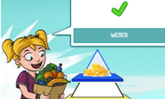 Spiel der Lebensmittelpyramide Spiel der Lebensmittelpyramide