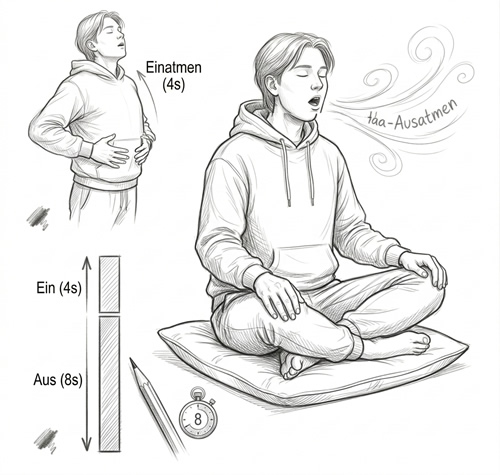 Bewusste Atmung